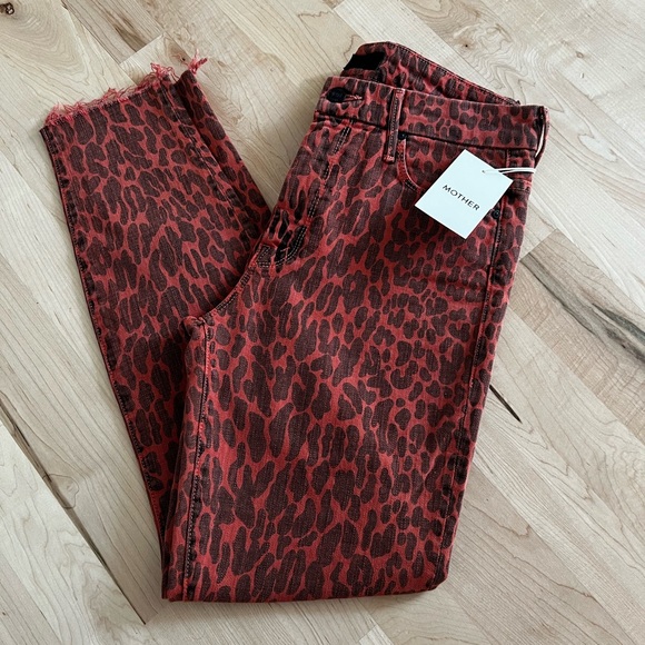 MOTHER high waisted looker ankle fray jeans - Picture 4 of 4